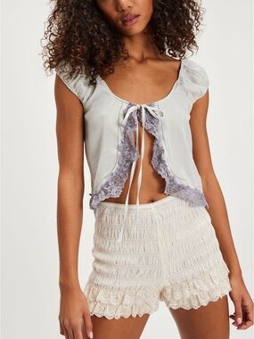 Free People Made You Look Bed Jacket